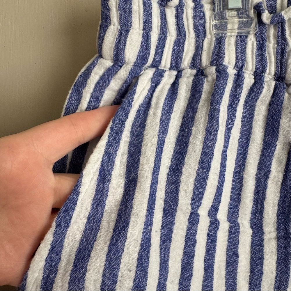 Rails Leighton Blue and White Striped Relaxed Women’s Shorts - Picture 4 of 6